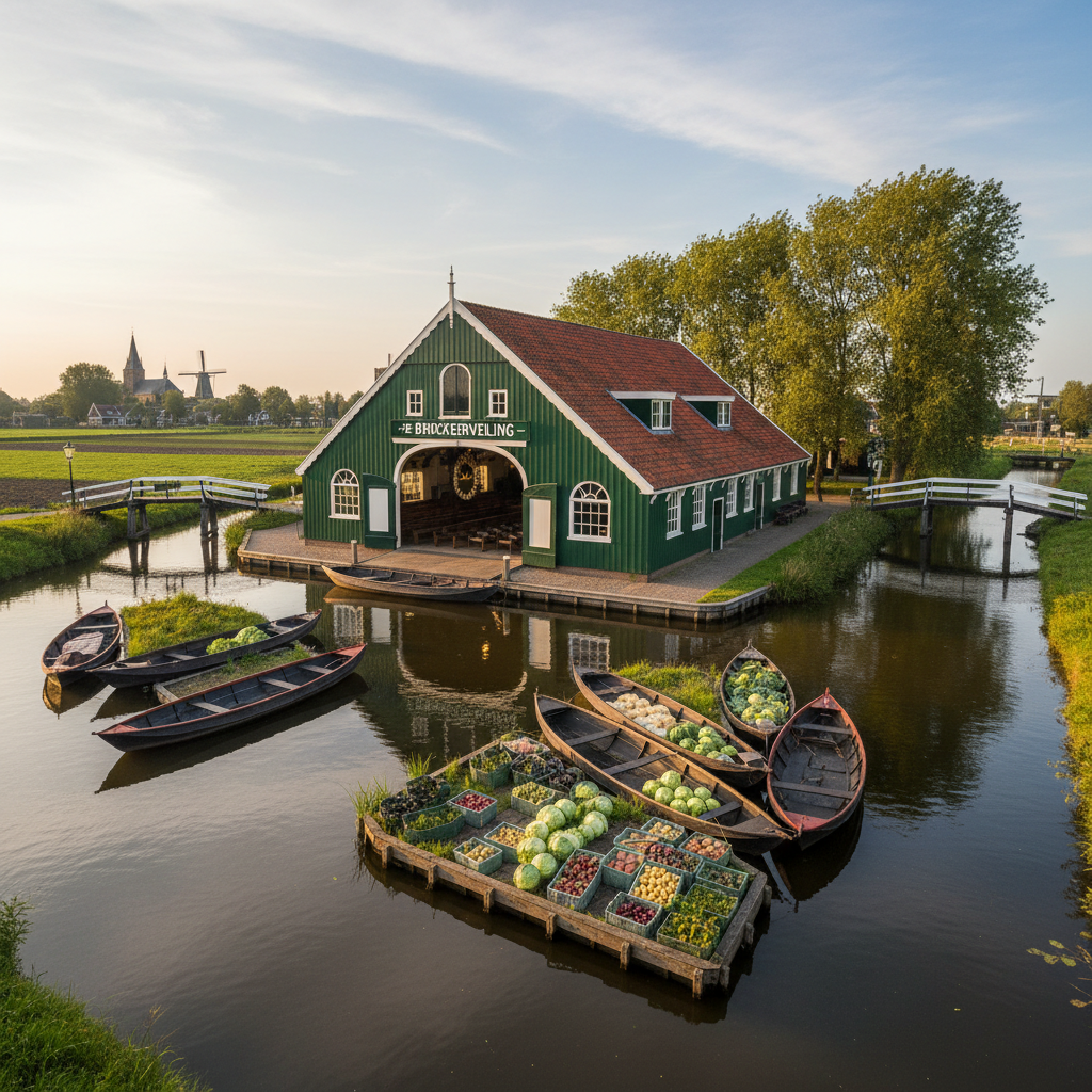 Donderdag 5 maart - Broeker Veiling in Broek op Langedijk -