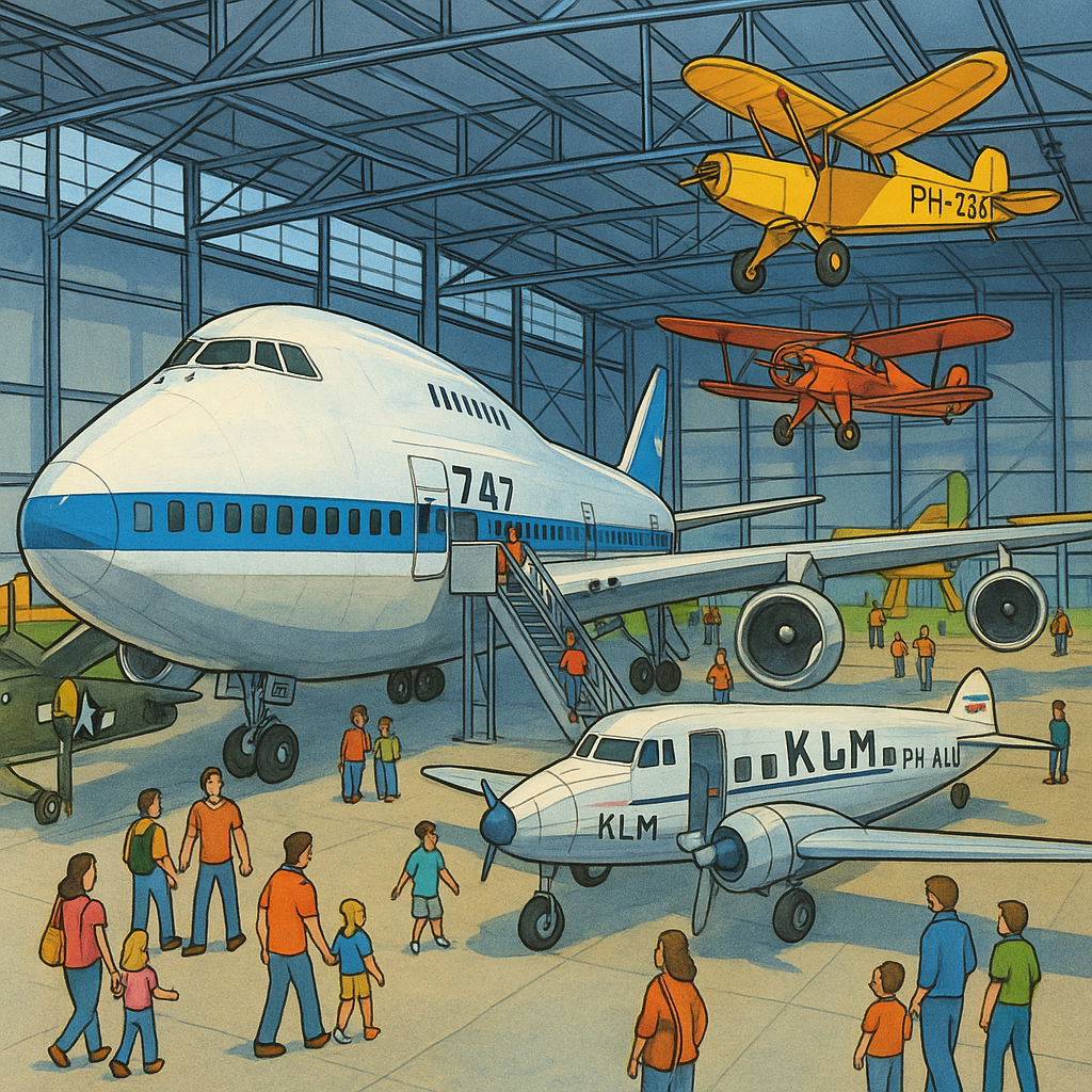 Vrijdag 13 februari Luchtvaartmuseum Aviodrome – een dagje in de wolken -